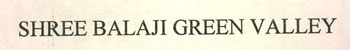Shree Balaji Green Valley Device mark 2309180 Trademark
