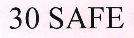 30 Safe Device mark 2309654 Trademark