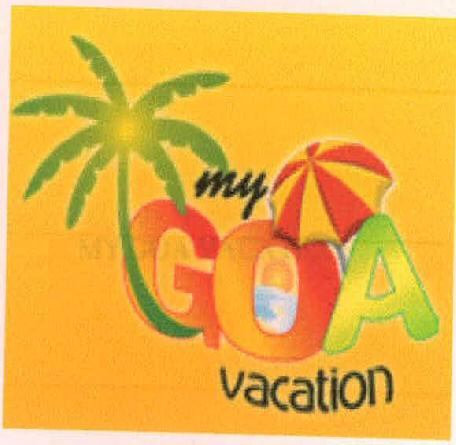 My Goa Vacation ( Device Of Coconut Tree And Umbrella) Device mark 2318738 Trademark