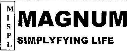 Magnum Simplyfying Life (logo) Device mark 2322013 Trademark