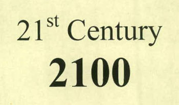 21st Century 2100 Device mark 2340720 Trademark