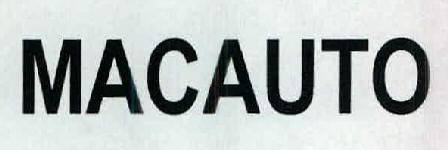 Macauto Device mark 2367706 Trademark