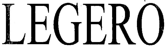 Legero (device) Device mark 2425446 Trademark