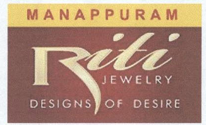 Manappuram Riti Jewelry Device mark 2426833 Trademark