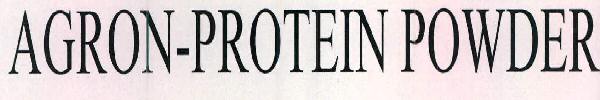 Agron-protein Powder Device mark 2435648 Trademark