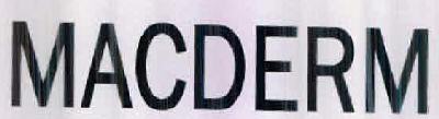 Macderm Device mark 2442012 Trademark