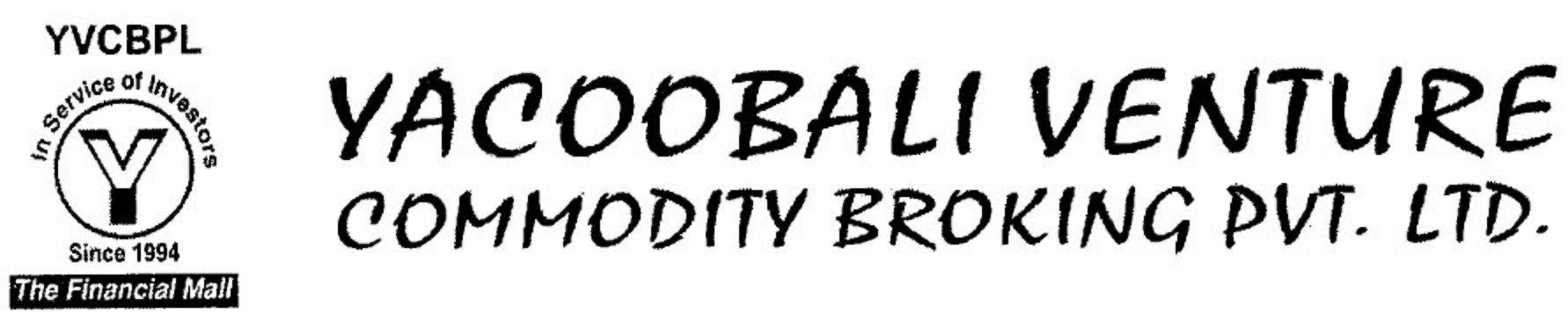 Yacoobali Venture Commodity Broking Private Limited (yvcbpl+logo) Device mark 2465993 Trademark