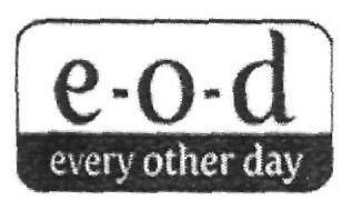 E-o-d Every Other Day (device) Device mark 2467882 Trademark
