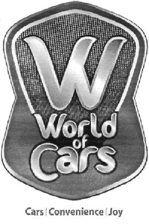 W World Of Cars (device) Device mark 2472931 Trademark