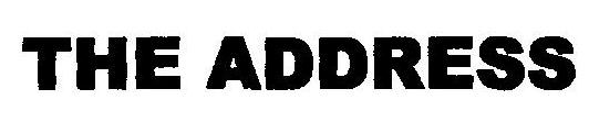 The Address (device) Device mark 2474940 Trademark