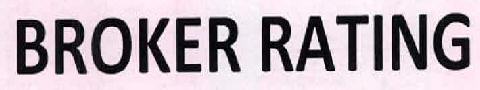 Broker Rating Device mark 2478067 Trademark
