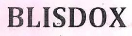 Blisdox Device mark 2488682 Trademark