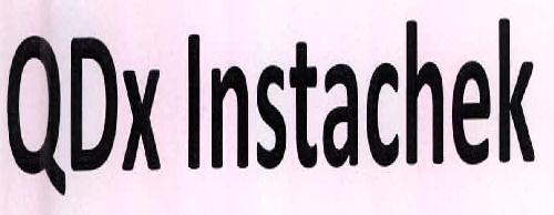 Qdx Instachek Device mark 2489493 Trademark