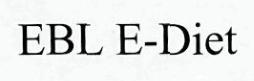 Ebl E - Diet Device mark 2499207 Trademark
