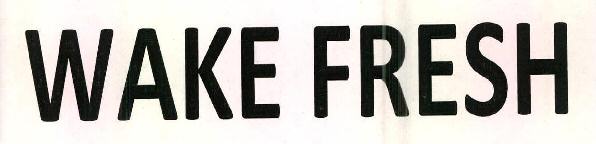 Wake Fresh Device mark 2504415 Trademark