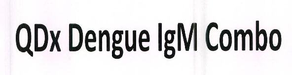 Qdx Dengue Igm Combo Device mark 2504421 Trademark