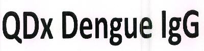 Qdx Dengue Igg Device mark 2504422 Trademark