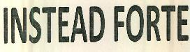 Instead Forte Device mark 2509287 Trademark
