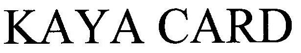 Kaya Card Device mark 2515805 Trademark