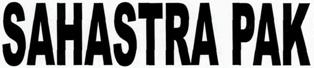 Sahastra Pak Device mark 2518978 Trademark