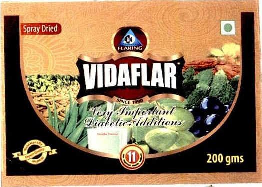 Vidaflar Device mark 2527780 Trademark