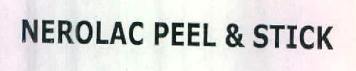 Nerolac Peel & Stick Device mark 2531588 Trademark