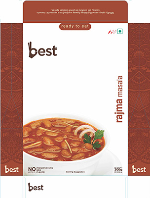 Best Rajma Masala (label) Device mark 2558392 Trademark