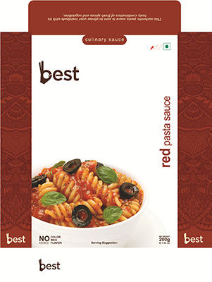 Best Red Pasta Sauce (label) Device mark 2558393 Trademark