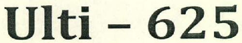 Ulti - 625 Device mark 2560725 Trademark