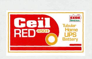 Exide Ceil Red 450+(device) Device mark 2564056 Trademark