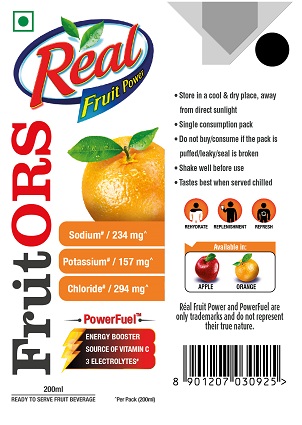 Real Fruit Power Frutors Device mark 5284109 Trademark