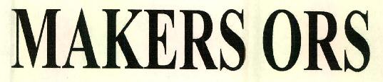 Makers Ors Device mark 2584296 Trademark