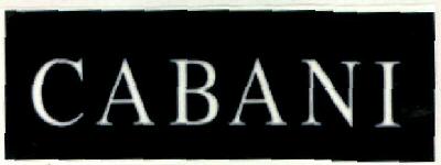 Cabani (label) Device mark 2590160 Trademark