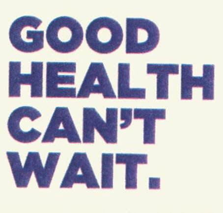Good Health Can't Wait Device mark 2603033 Trademark