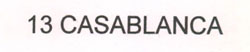 13 Casablanca Device mark 2604182 Trademark