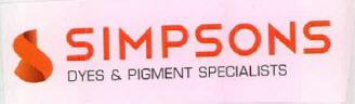 Simpsons Dyes & Pigment Specialists Device mark 2605478 Trademark