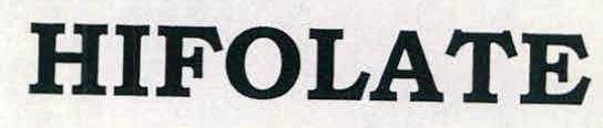 Hifolate Device mark 2608237 Trademark