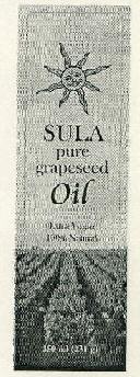Sula Pure Grapeseed Oil Device mark 2608400 Trademark