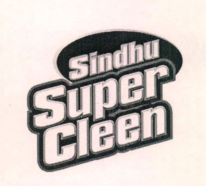 Sindhu Super Cleen Device mark 2612660 Trademark