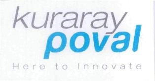 Kuraray Poval Here To Innovate (label) Device mark 2612871 Trademark
