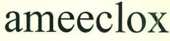 Ameeclox Device mark 2614280 Trademark