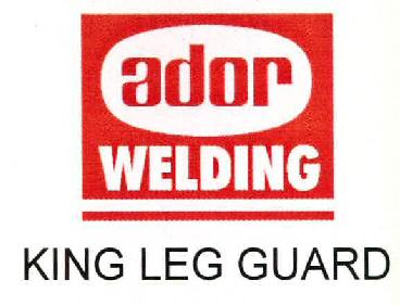 Ador Welding King Leg Guard Device mark 2617261 Trademark