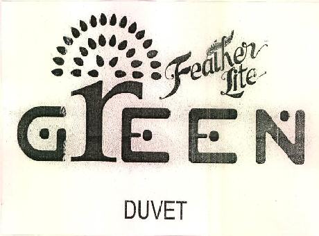 Feather Lite Green Duvet Device mark 2621849 Trademark