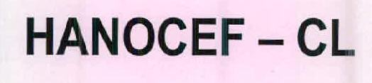 Hanocef - Cl Device mark 2627656 Trademark