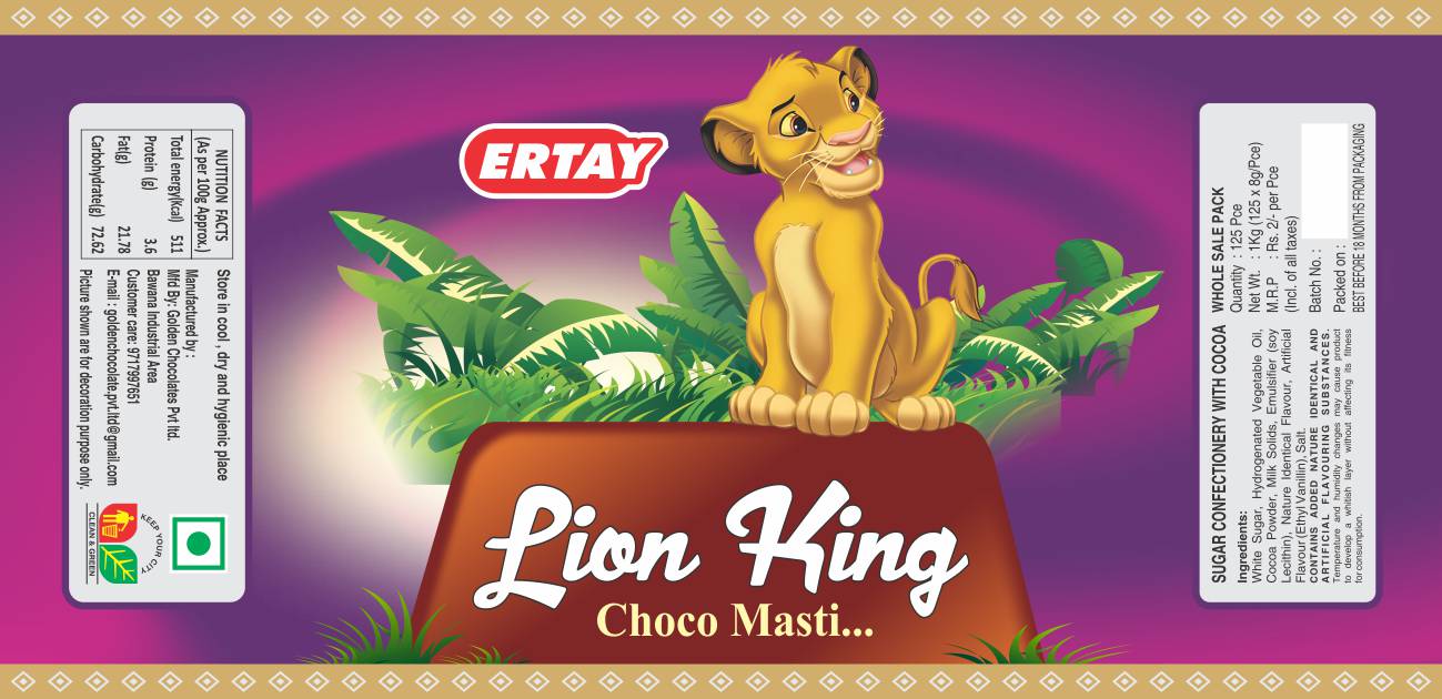 Ertay Lionking Device mark 2628151 Trademark