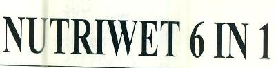 Nutriwet 6 In 1 Device mark 2628918 Trademark