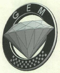 G E M (device) Device mark 2630974 Trademark