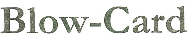 Blow-card Device mark 2633036 Trademark
