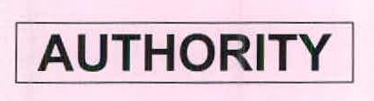 Authority Device mark 2645609 Trademark