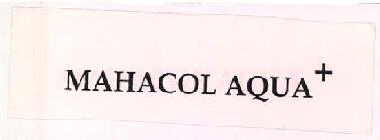Mahacol Aqua+ Device mark 2652565 Trademark